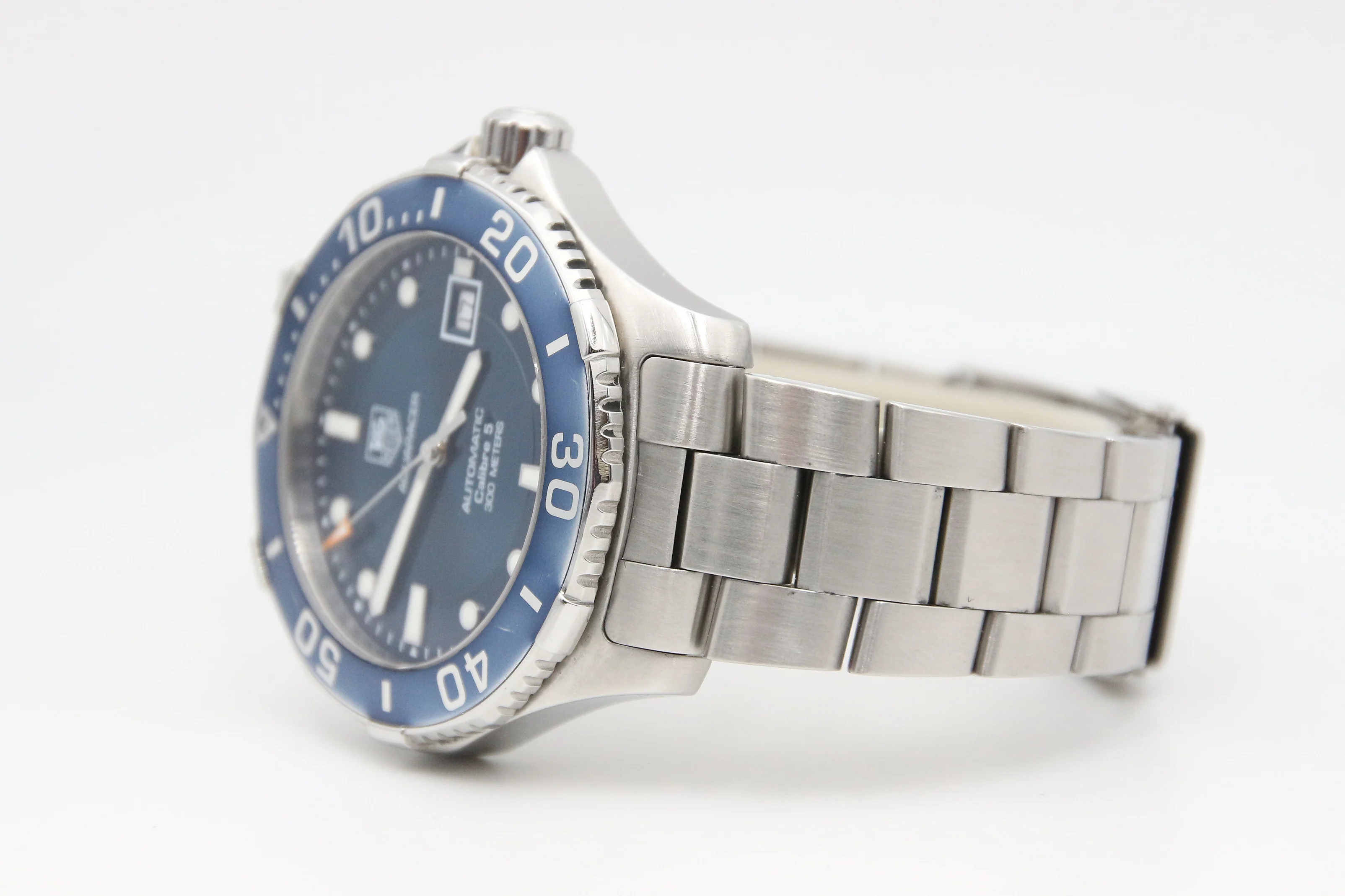 Tag Heuer Aquaracer cal. 5 ref. WAP2010 Blue dial - Image 4