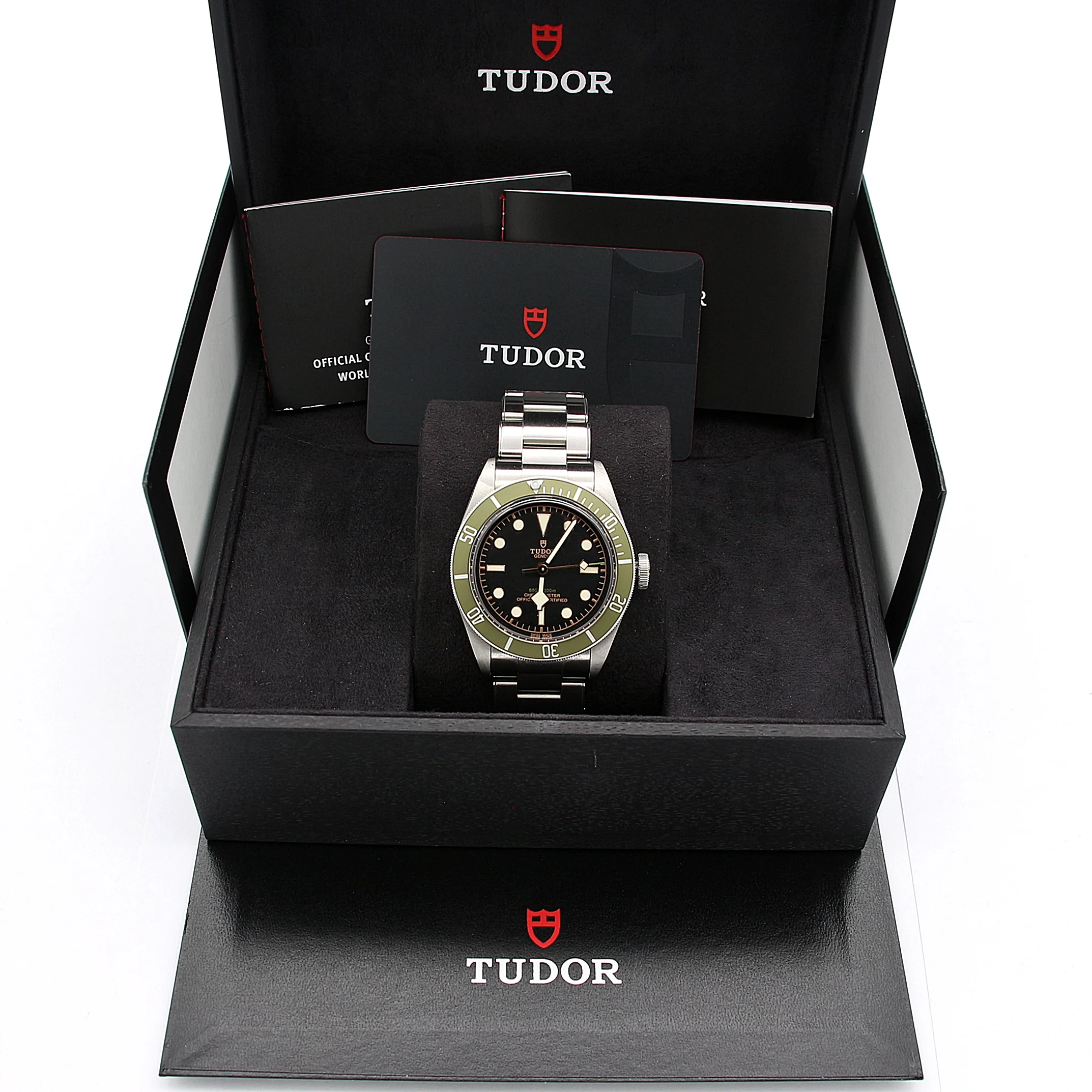 Tudor Black Bay Harrods 79230G Green Bezel (Harrods Edition) - Full Set - Image 3