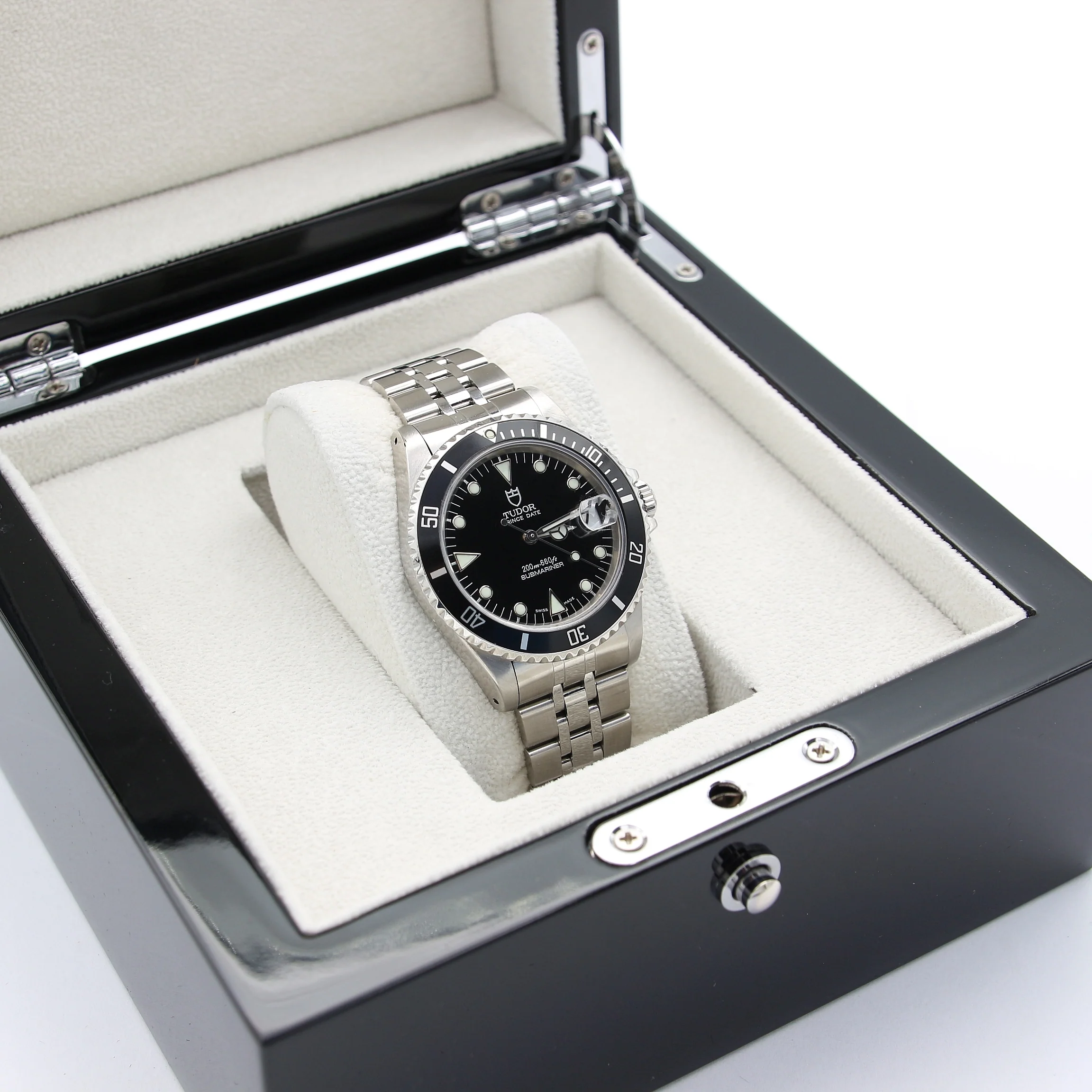 Tudor Submariner Date ref. 75190 - Black Dial - Image 3