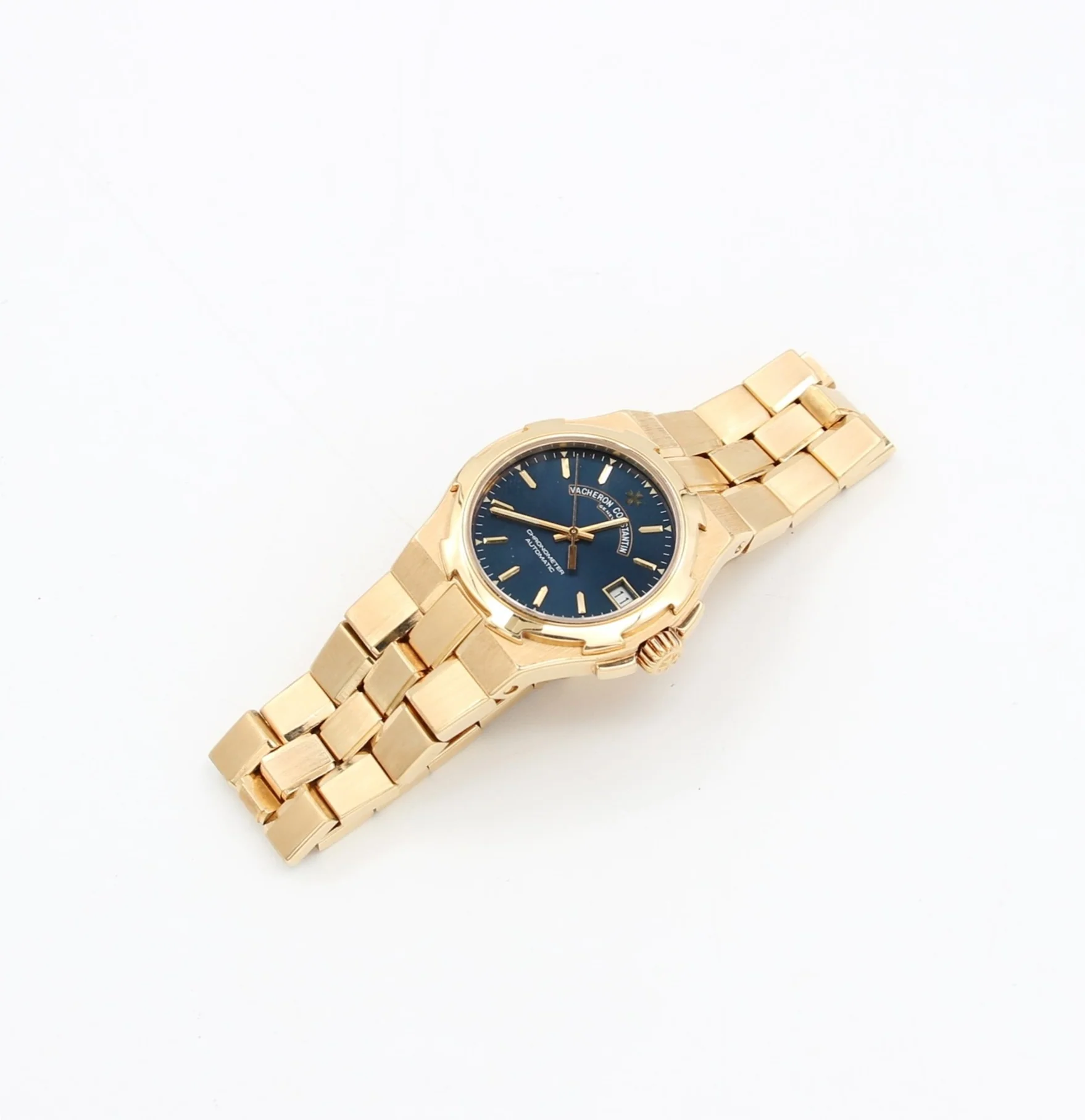 Vacheron Constantin Overseas ref. 42050/423J 18K Gold - Blue Dial - Image 4