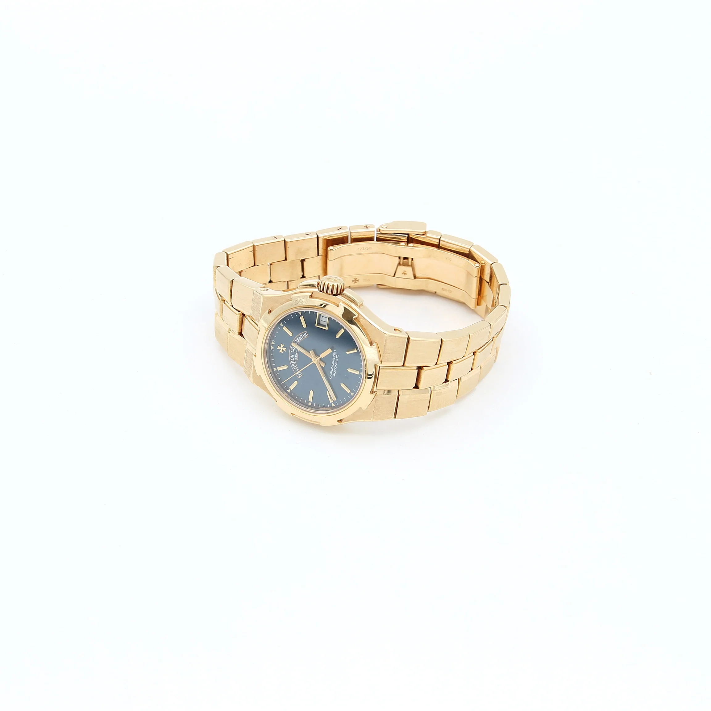 Vacheron Constantin Overseas ref. 42050/423J 18K Gold - Blue Dial - Image 6