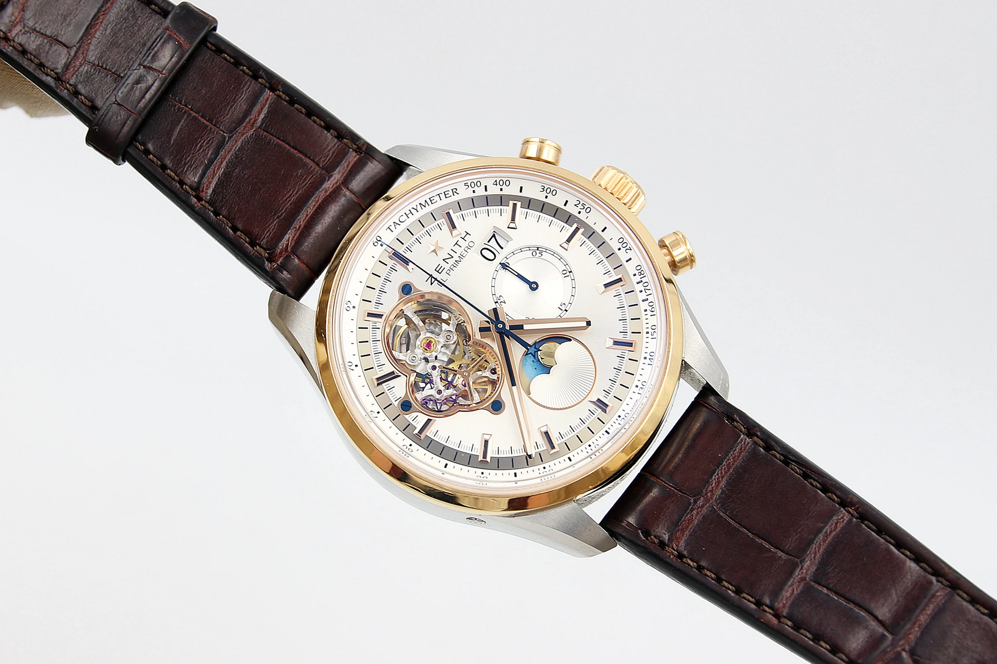 Zenith El Primero Rose Gold & Steel ref. 51.2160.4047/01.C713 - Image 2