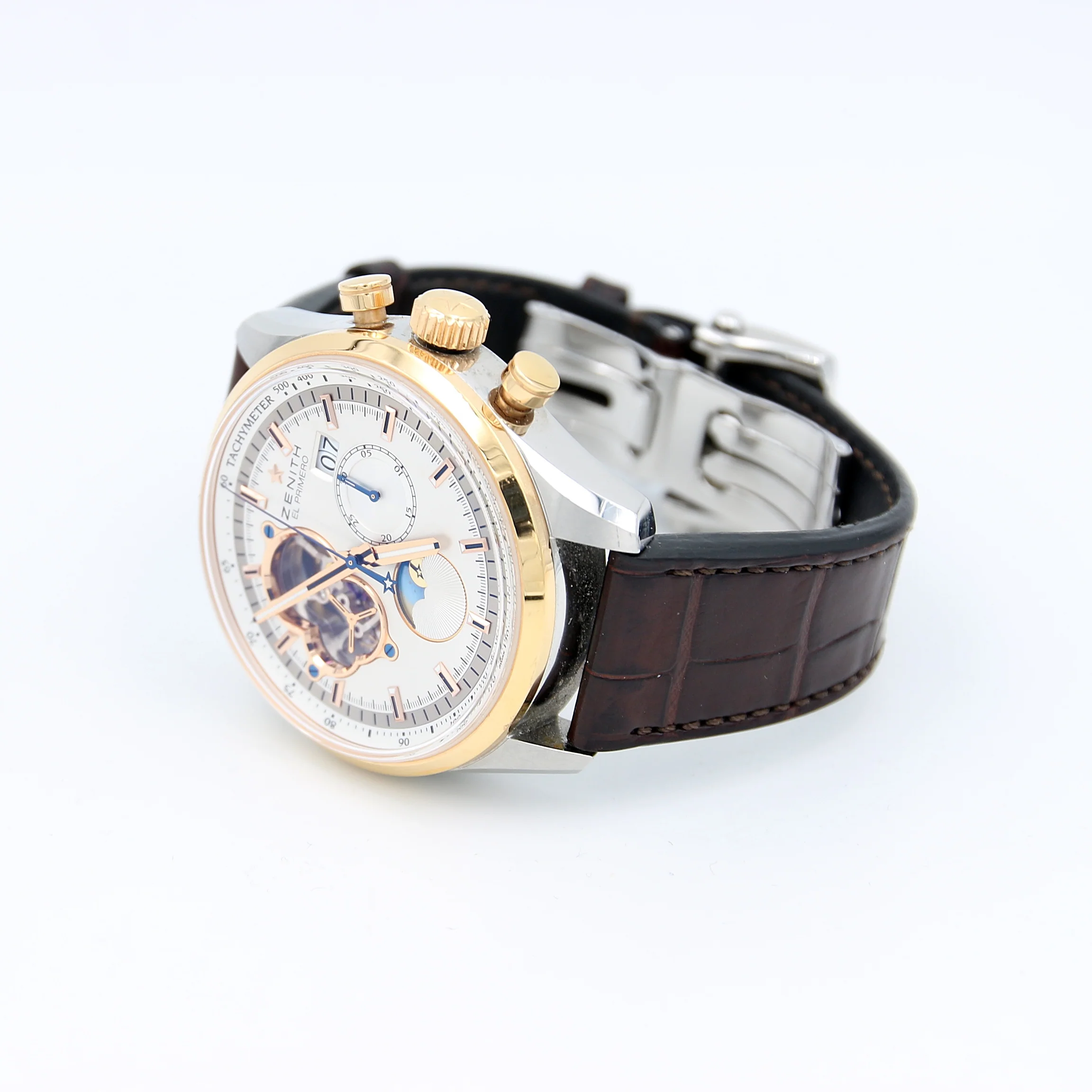 Zenith El Primero Rose Gold & Steel ref. 51.2160.4047/01.C713 - Image 4