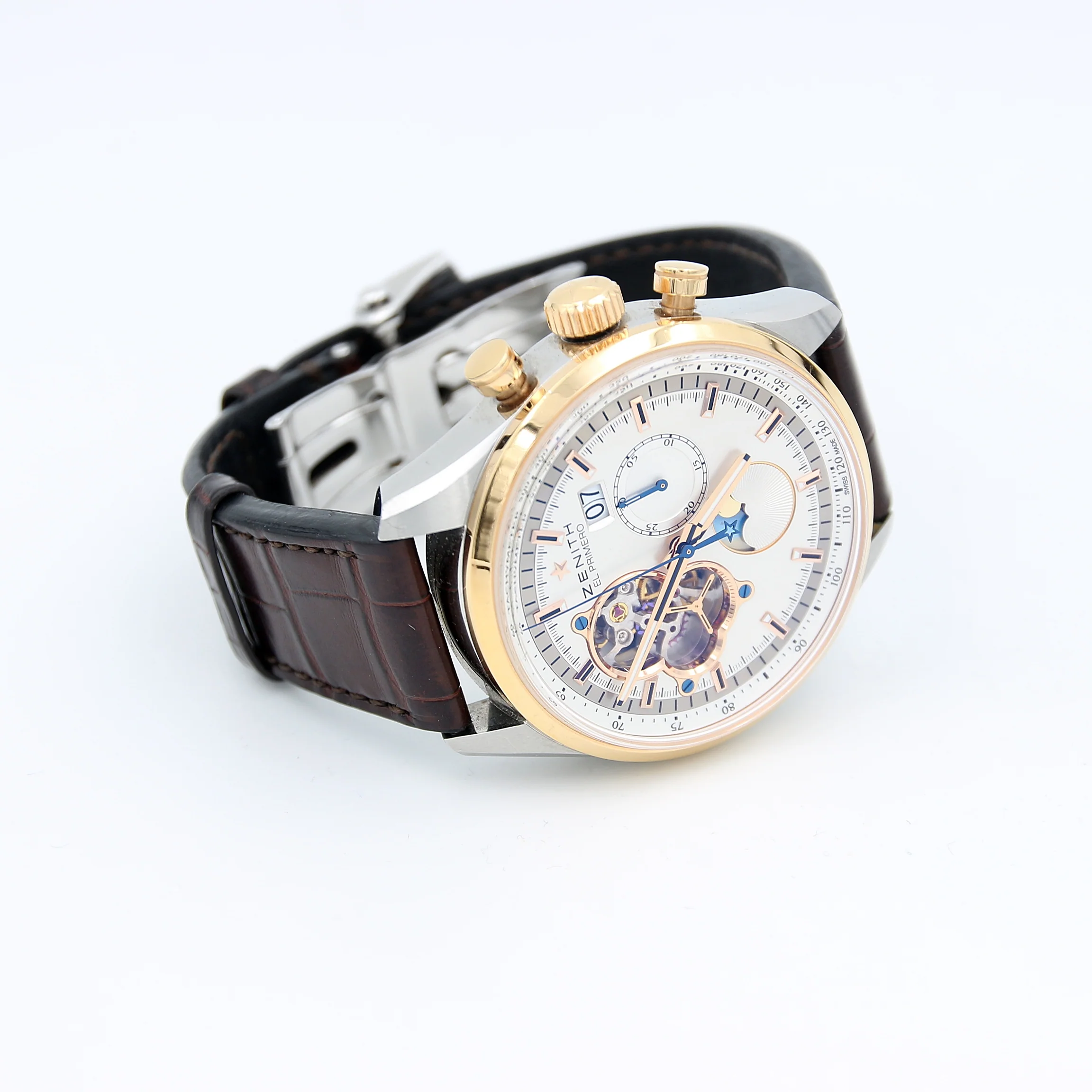 Zenith El Primero Rose Gold & Steel ref. 51.2160.4047/01.C713 - Image 5