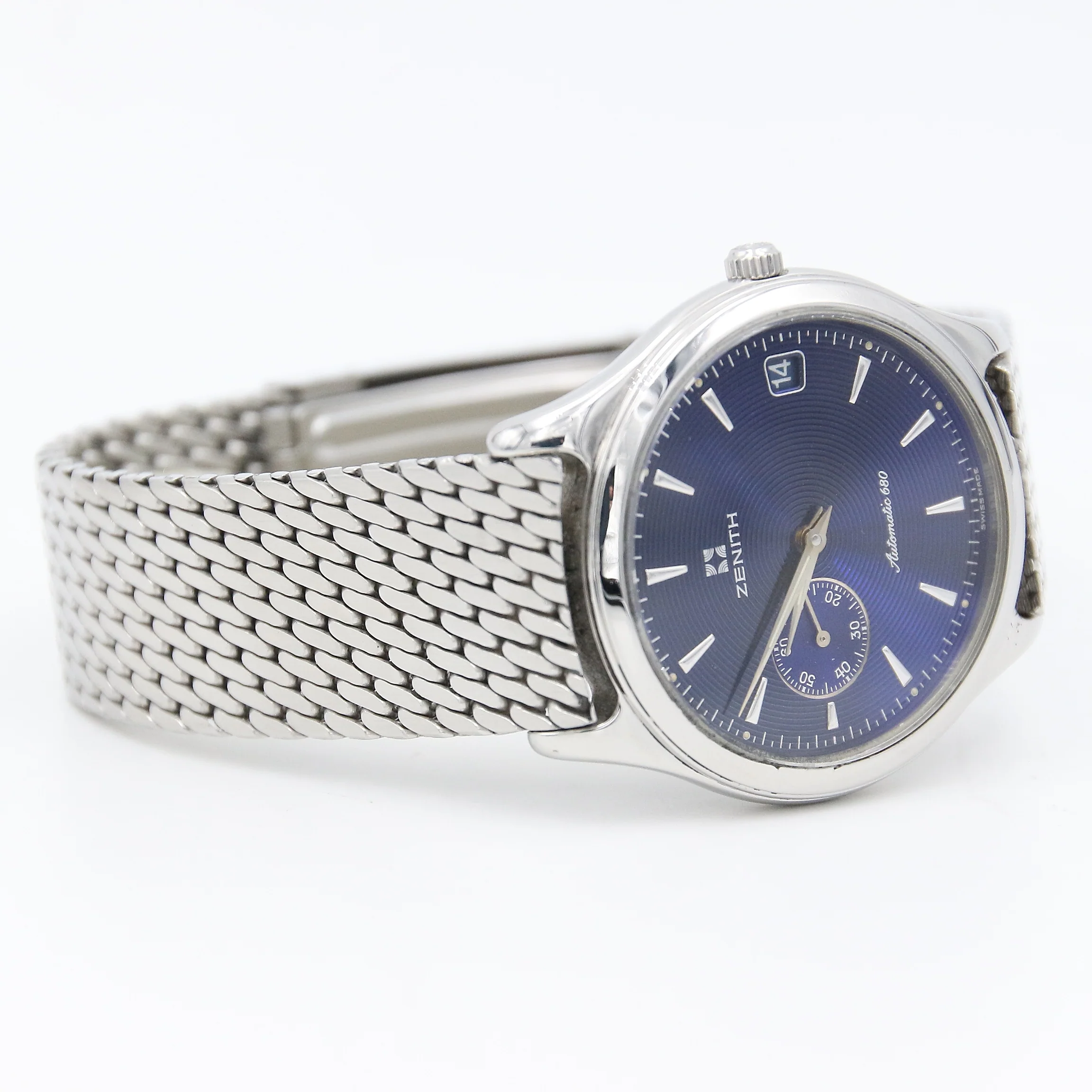 Zenith Elite Small Second ref. 01.0040.680 Steel Mesh bracelet - Image 5