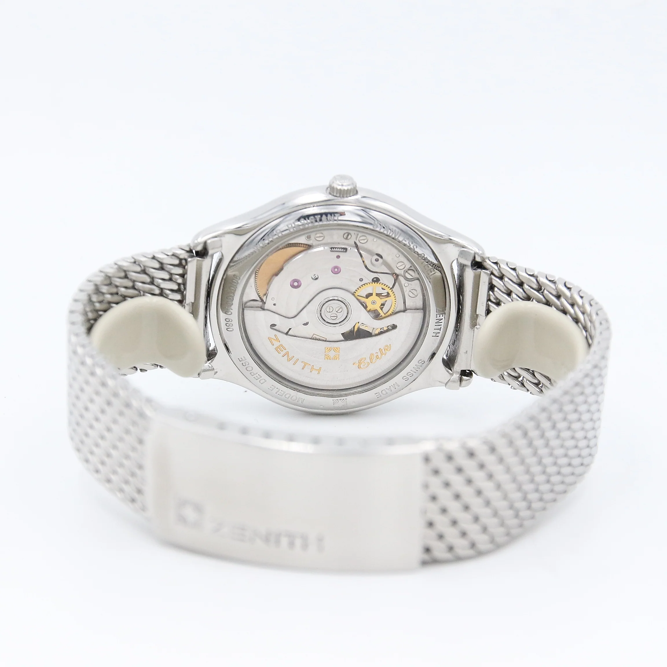 Zenith Elite Small Second ref. 01.0040.680 Steel Mesh bracelet - Image 7