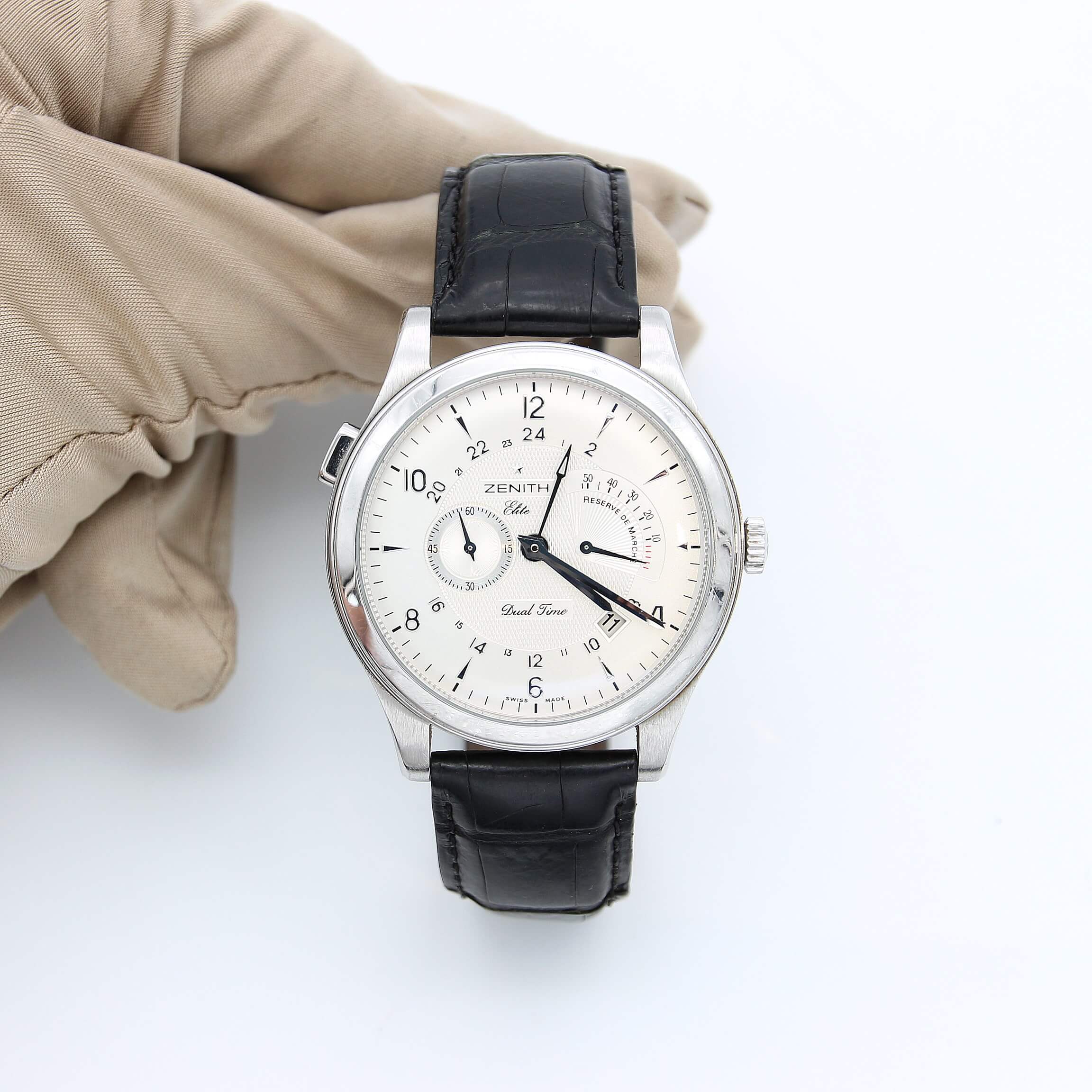 Zenith Grande Class Elite Dual Time Ref. 03.0520.683 - Full set - Image 2